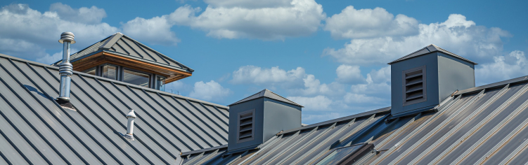 metal roof installation